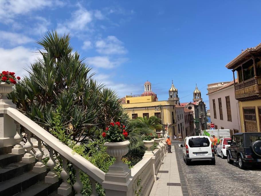 Romantisches Haus In Der Historischen Altstadt Von Orotava 라오로타바 외부 사진